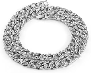 tonårshalsband, kedja för män legering pansarkedja vikbart lås halsband för vuxna tillbehör smycken gåvor till pojkvän