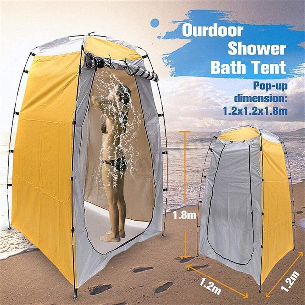 Toilettenzelt Pop Up Campingzelte, Tragbar, Wasserdicht, Umkleidekabine, Outdoor-Privatsphäre, Duschzelt for Outdoor-Strand-Camping, Reisen, 120 X 120 X 180 cm Pop-Up-Zelte