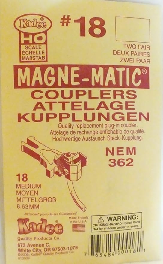 KADEE COUPLING NUMBER 18 Amazon.co.uk Toys & Games