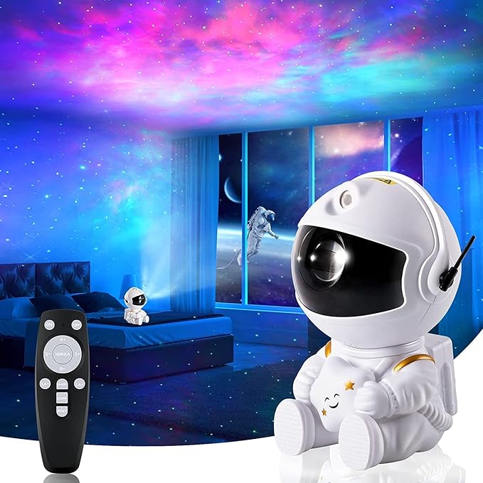 Astronaut Light Projector, Cool Starry Night Light Projector, Galaxy
