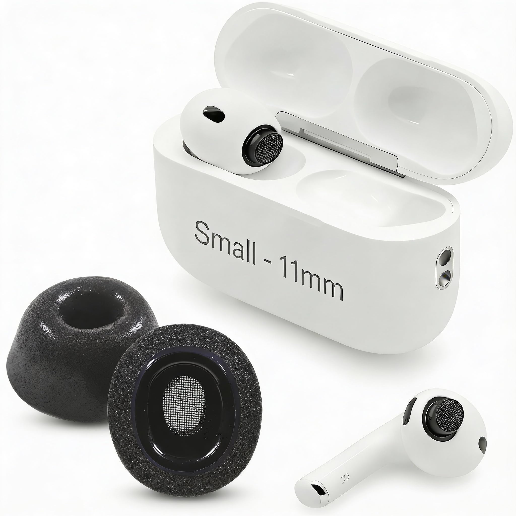 Amazon.com: Dekoni Audio Memory Foam Ear Tips for Airpods Pro 3