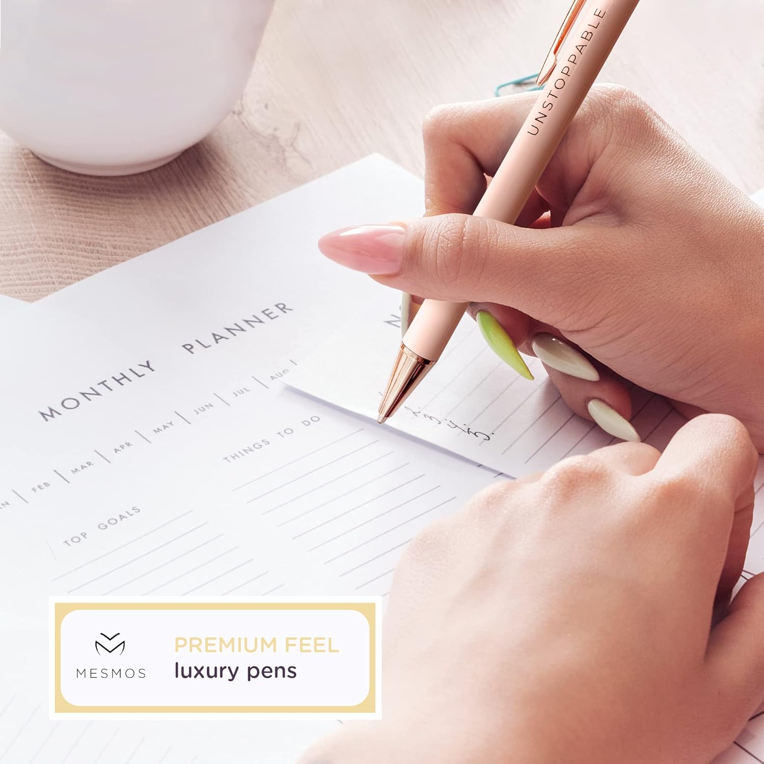 MESMOS Couple Gifts for Him and Her, Couple Gift Ideas, Inspire Pen Set for Women and Men Bundle