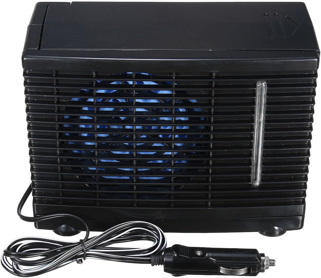 Wosonku 12V Car Cooler Cooling Fan Water Ice Evaporative Air Conditioner Universal