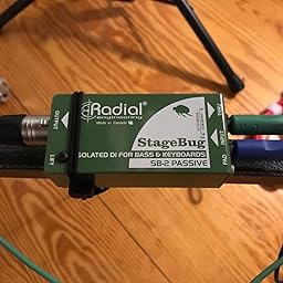 Amazon.com: Radial Engineering StageBug SB-2 Passive Direct Box