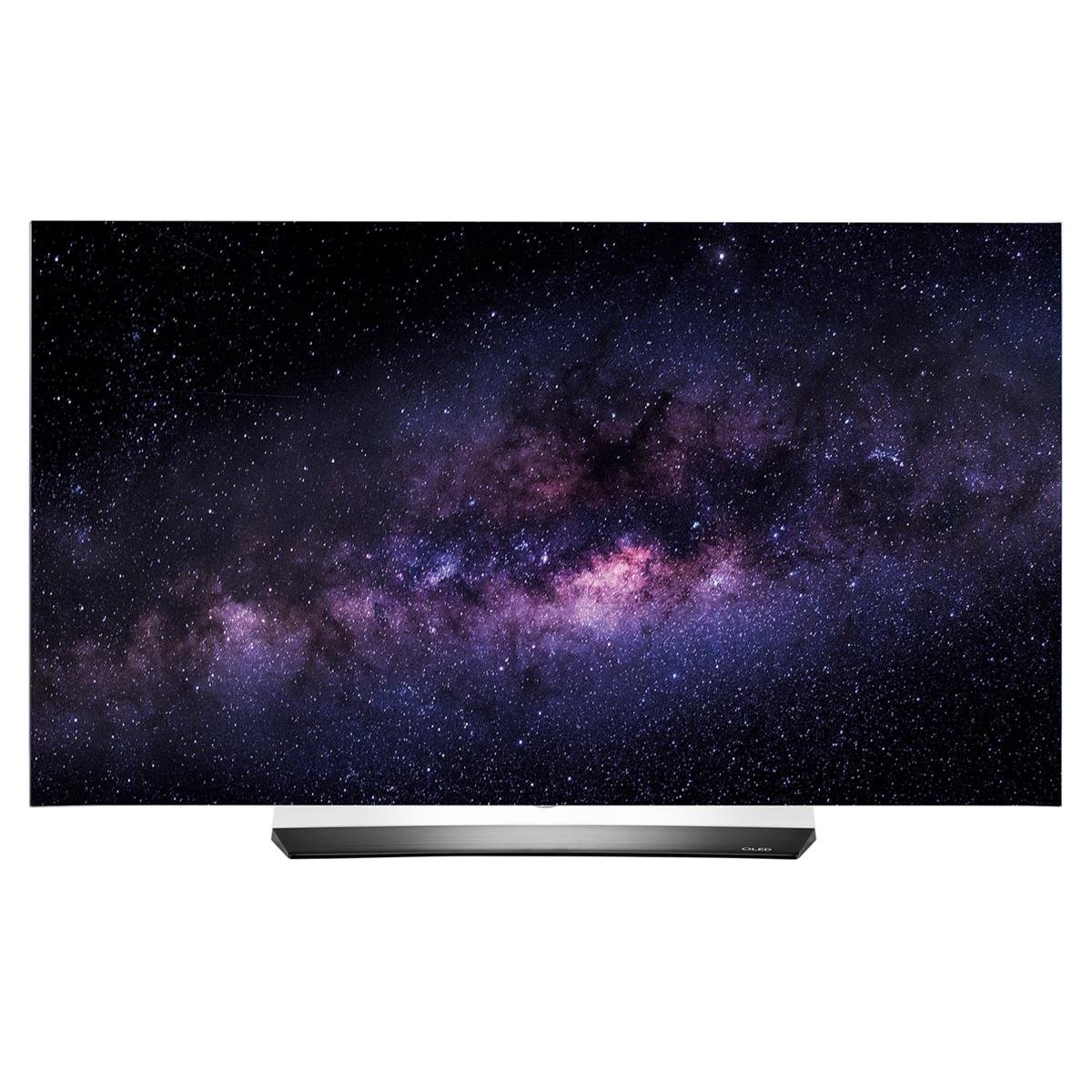 LG Electronics OLED55C6P Curved 55-Inch 4K Ultra HD Smart OLED TV (2016 Model)