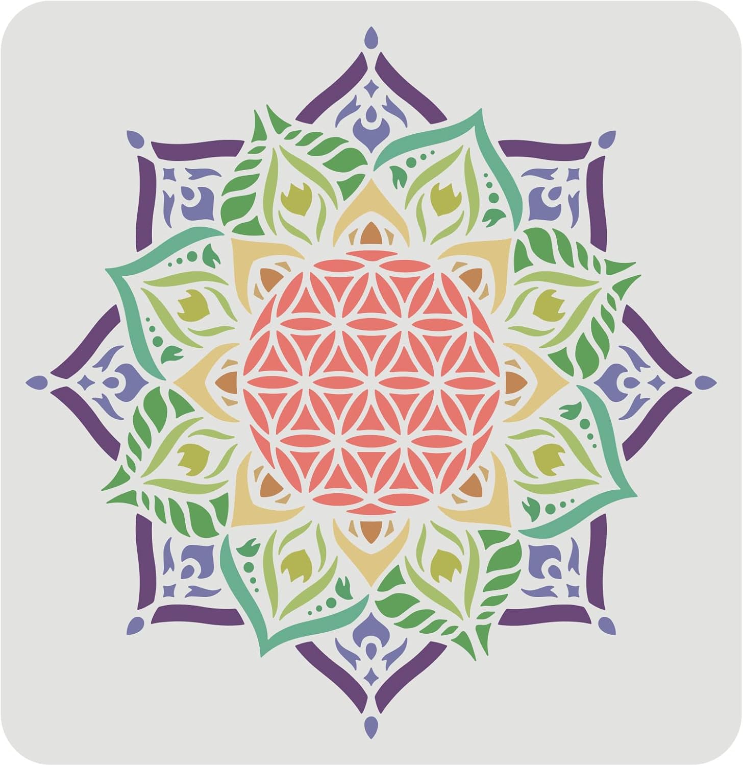 Stencil Nuvole Riutilizzabili Per Pareti - Decorazione Cameretta Bambini - Foto 7