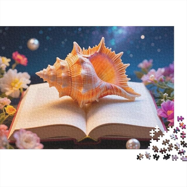 Foto 2 de 7 de Libro Mundo 1000 Piezas Puzzle fantasía para Toda La Familia Exclusivo Multicolor Juego Educativo Colección…