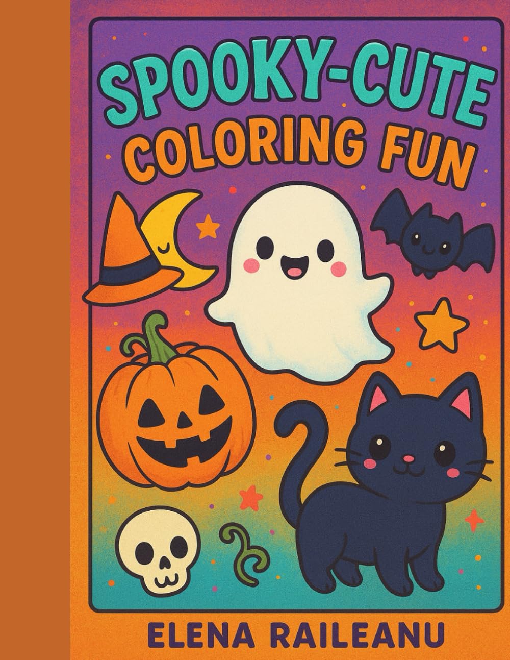 SPOOKY-CUTE COLORING FUN