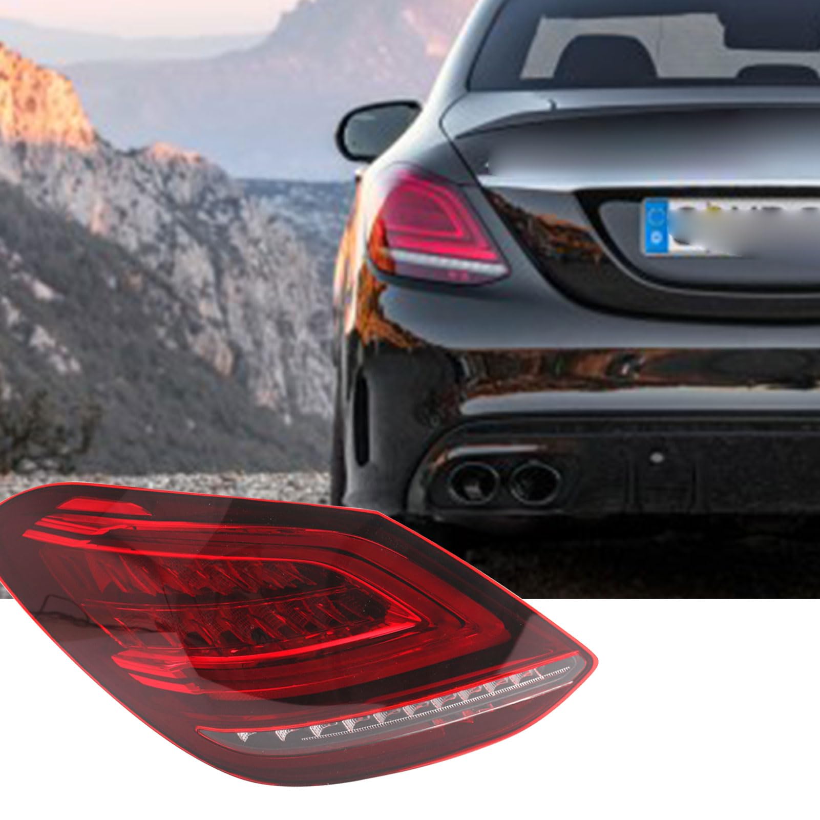 Tylne światło Hamulca Samochodu, Kierunkowskaz Wymiana Tylnego światła Lampa Tylna do Samochodu 2059067103, 2059064903 (GZ.MA074VR Prawo)