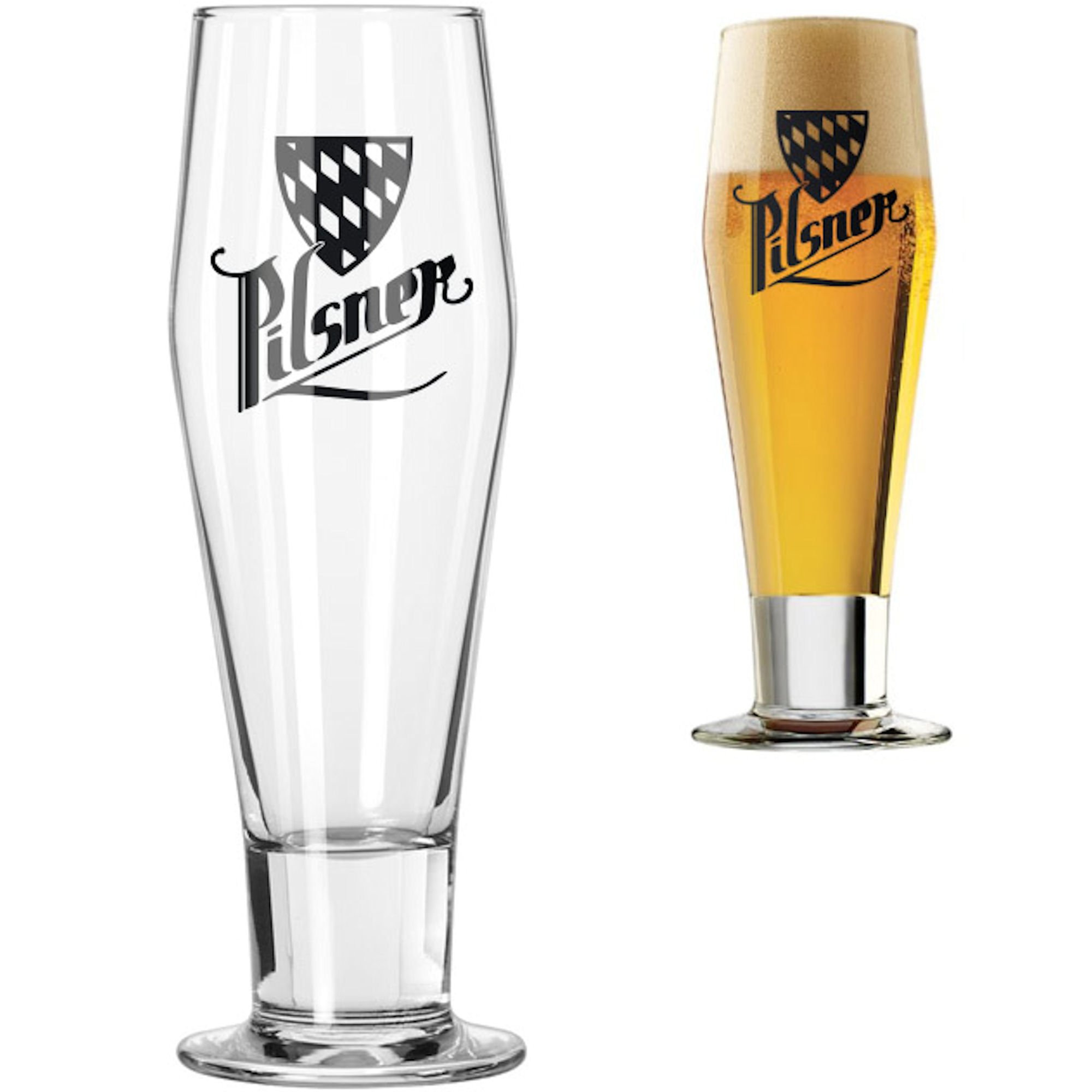 Balvi Set Bicchieri Birra L´Hedoniste Colore Trasparente Set di 6 Bicchieri di Birra Progettare Birra