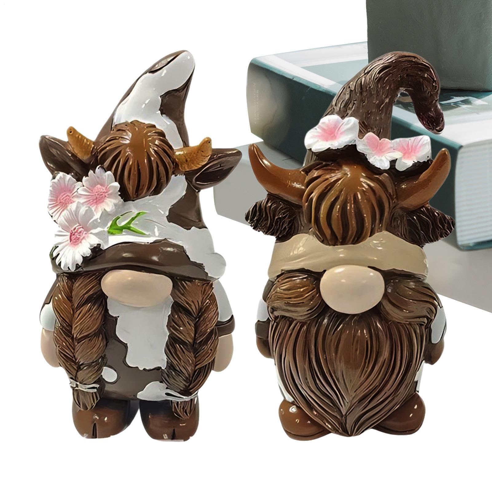 Figurines de nain en résine pour combler les espaces vides de votre mobilier d'intérieur