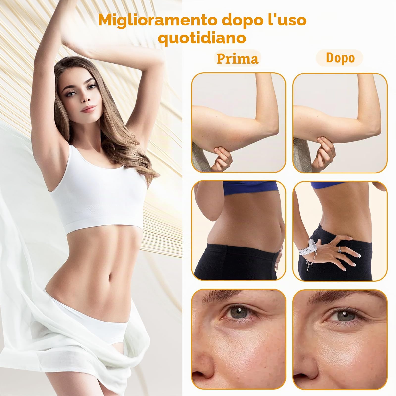 40K Corpo Dimagrante Macchina, 4 in 1 Radiofrequenza Professionale Viso e Corpo Massaggiatore Anti Cellulite, Macchina di Bellezza per Cavitazione Rassodanti e Tonificanti per Viso