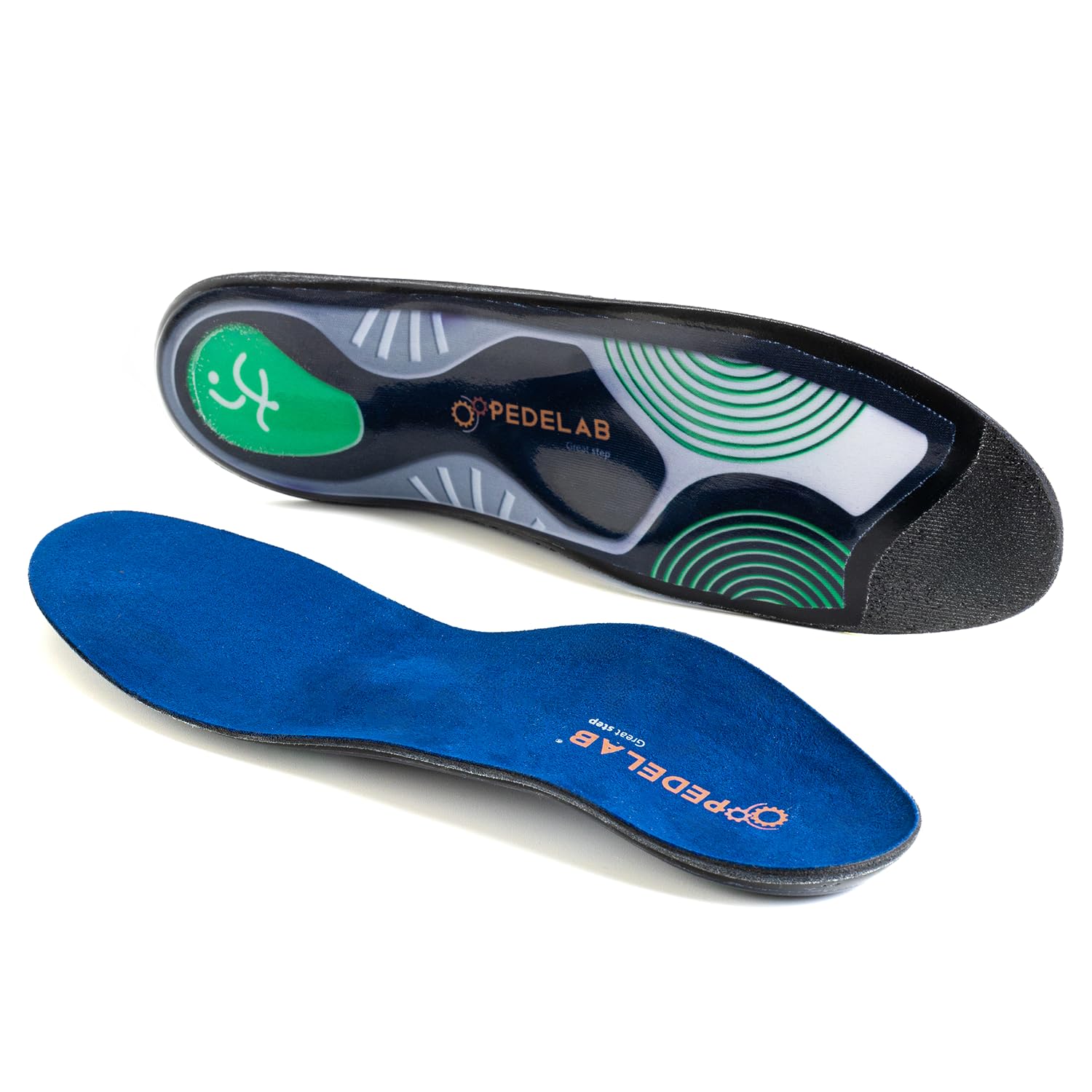 Pedelab Plantare Ortopedico Sportivo Sport Football, Misure S 37-38 | Solette Scarpe Supporto Arco Plantare, Stabilità e Comfort per Scarpe da Calcio | Ideali per Avampiede, Piede Piatto o Valgo