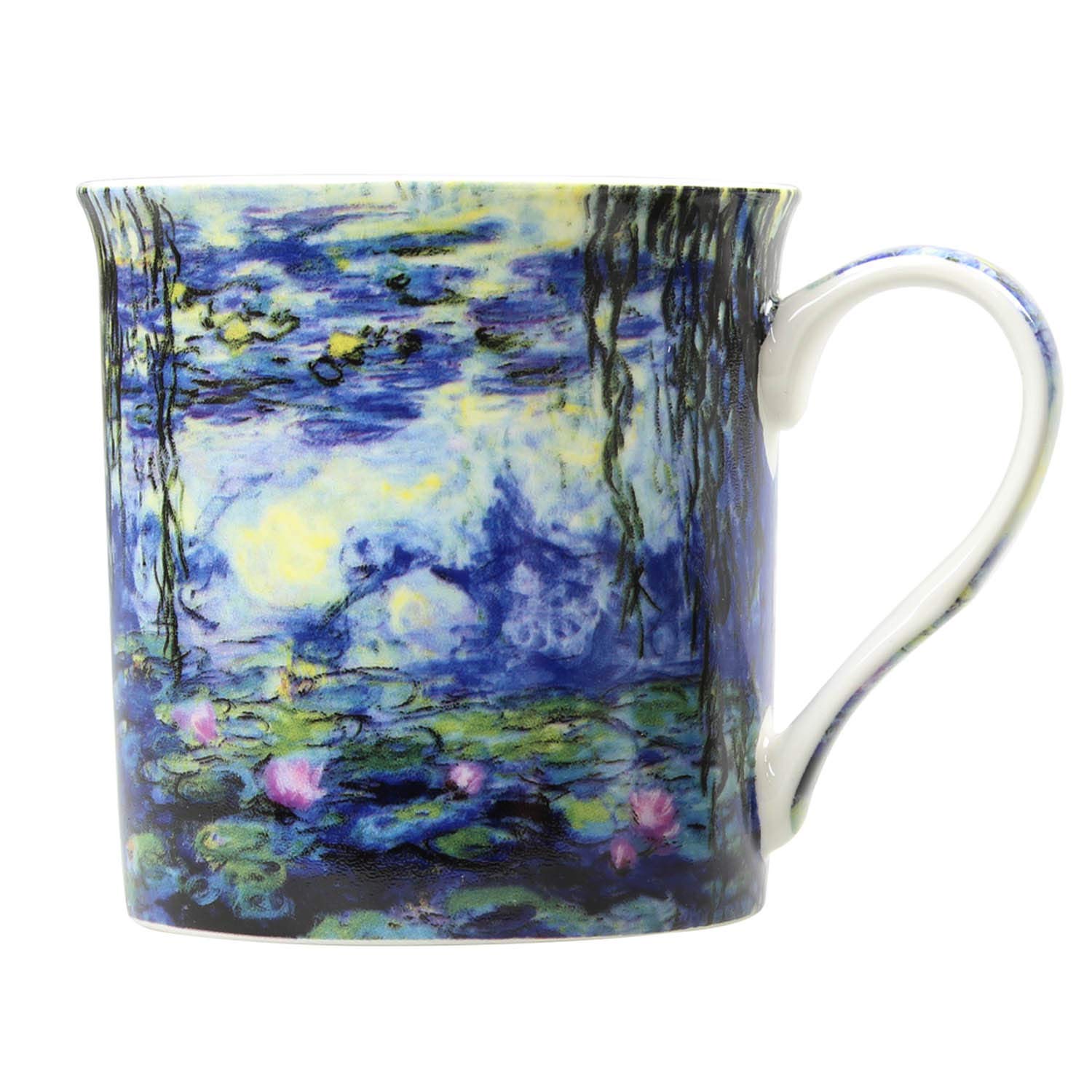 Lesser & Pavey LP93066A Monet - Tazas de Porcelana Fina, 4 Piezas, Multicolor, 12 x 8 x 9 cm, 300 ml