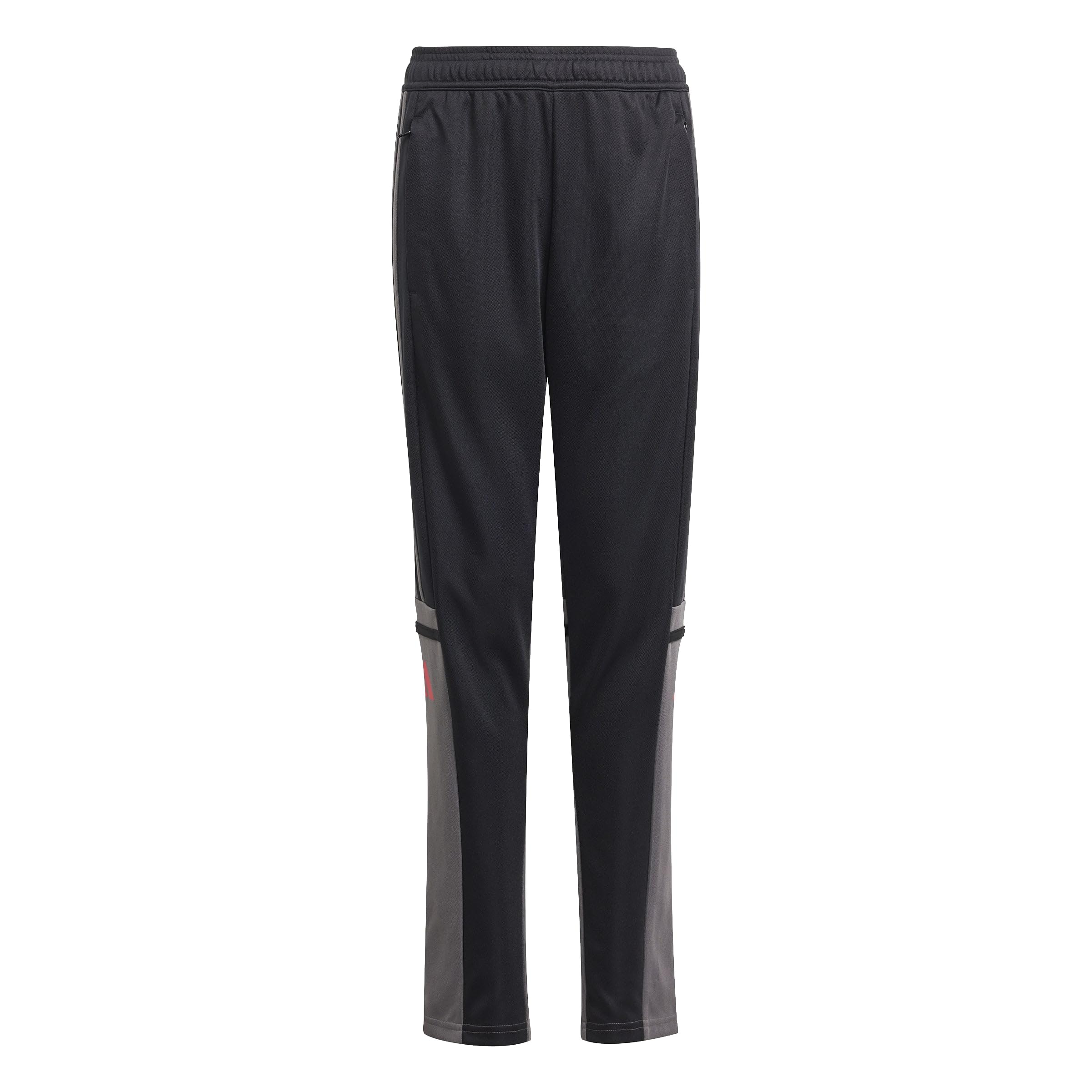 adidas Unisex Kids SQUADRA25 Training Pant Kids, Black/Team Grey Four/Pure Ruby, 7-8 Years