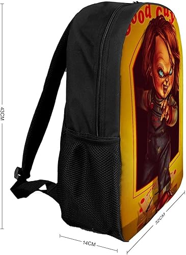 Miniatura 2 de Childs Play Chucky Fashion - Mochila para laptop, mochila cómoda, deportiva, casual, impresión 3D, ligera, mochila de 17 pulgadas, Estilo-7,