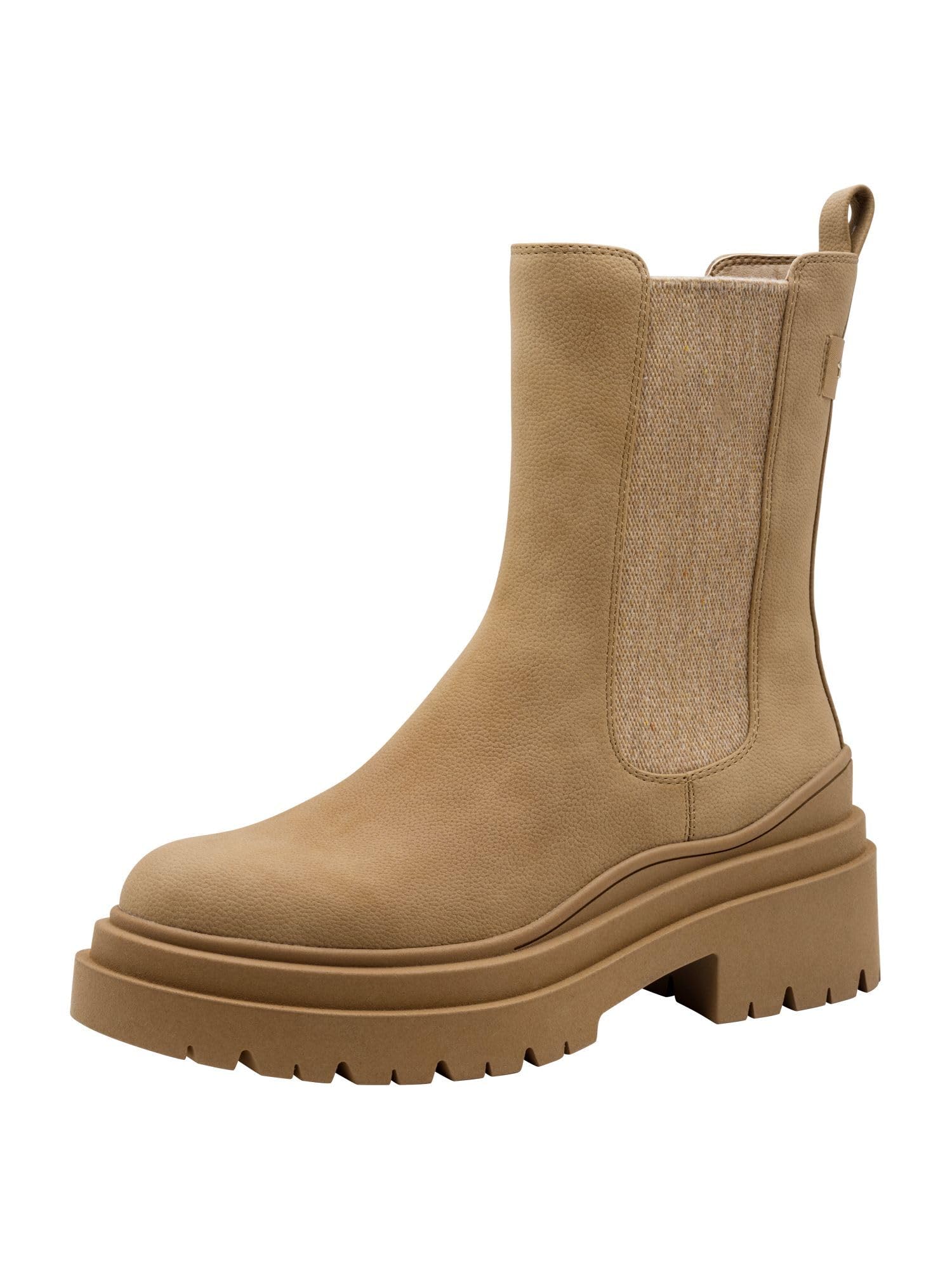 Tamaris Women's Vegan Boots, camel, 37 EU