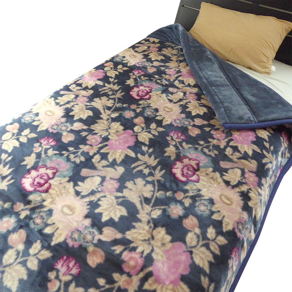 Amazon｜毛布 あったか 昭和西川 わた入りアクリル合わせ毛布 シングル