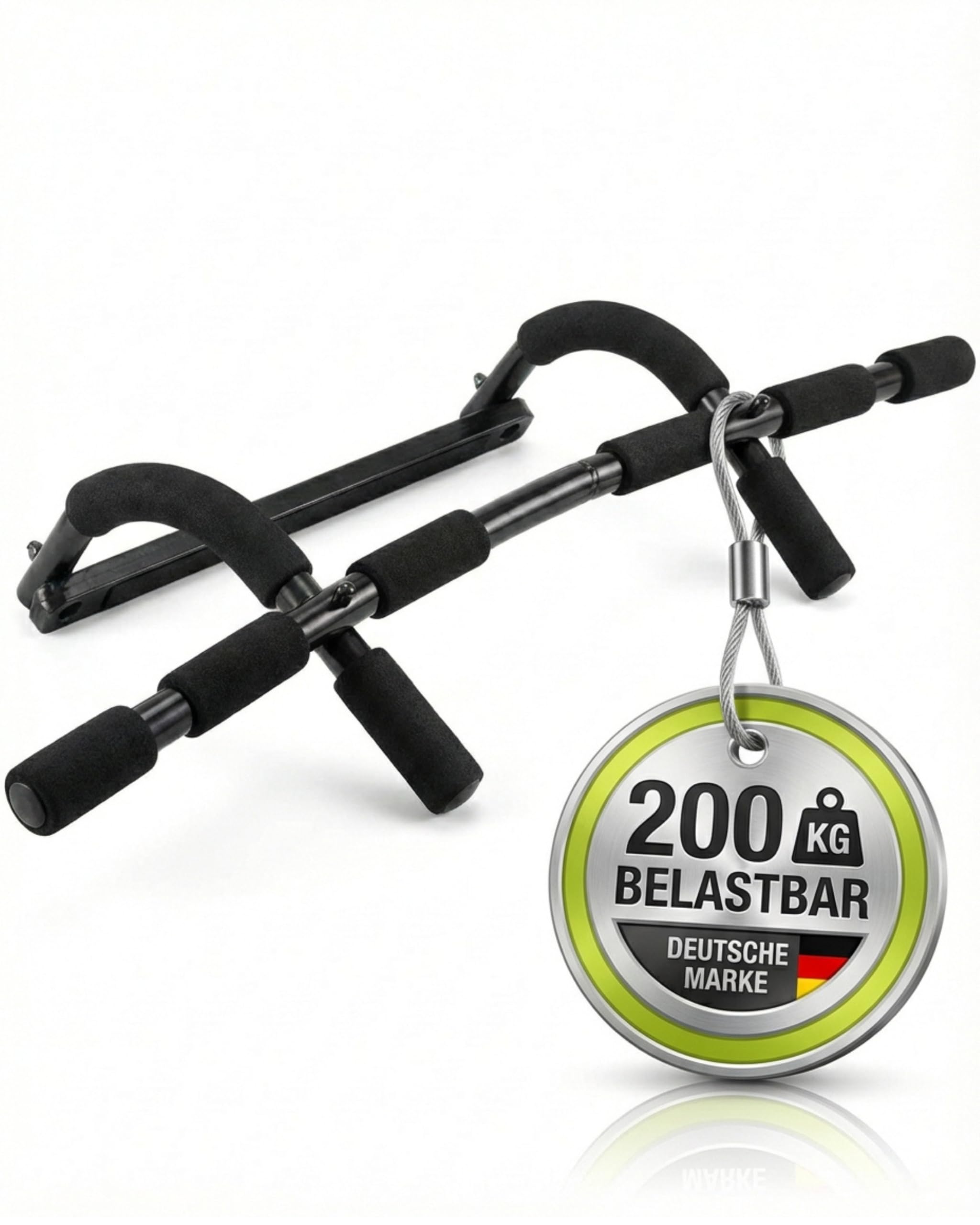 TOOLZ Klimmzugstange Türrahmen – Pull Up Bar für Zuhause – Klimmzugstange Tür – Türreck & Multifunktions Reckstange Indoor – Barfix Trainingsgerät