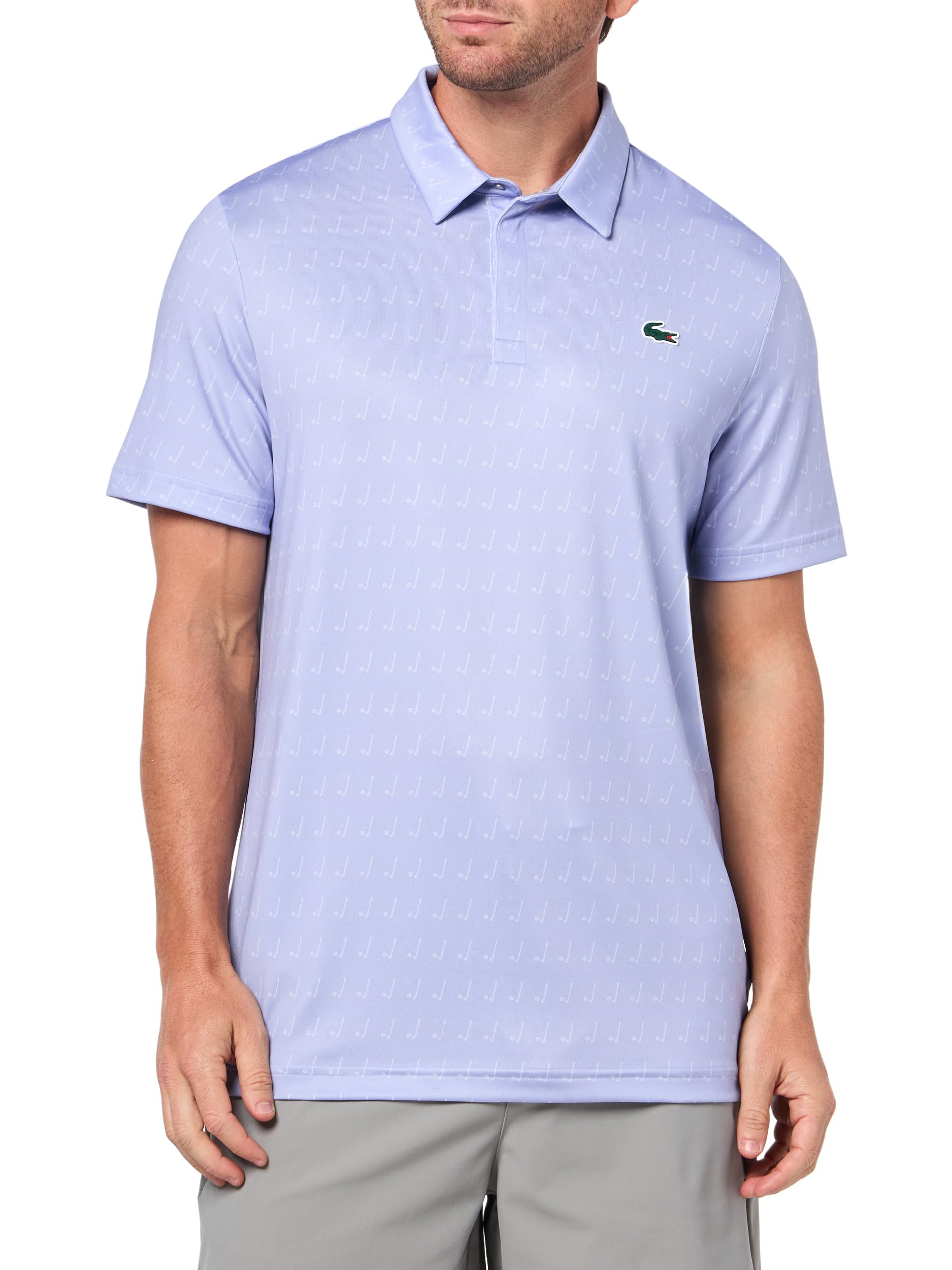 Lacoste Men's Sport Regular Fit Uv Protect Golf Polo Shirt