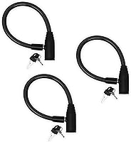 Vista 3 de Urban August Cerradura de refrigerador a prueba de niños para niños y adultos - Cerradura para puerta francesa refrigerador y gabinete