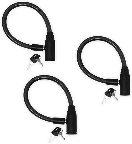 Urban August Cerradura de refrigerador a prueba de niños para niños y adultos - Cerradura para puerta francesa refrigerador y gabinete (pequeño,