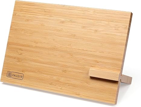 Paudin Magnetic Knife Block with Bamboo, Detachable Design for Easy Cleaning, Stylish and Durable Knife Holder Magnetic Stands for Kitchen Organization