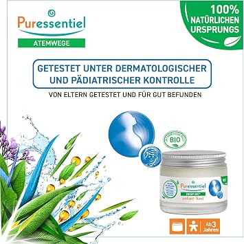 Puressentiel Baume Respiratoire Enfant aux 4 huiles essentielles 60ml