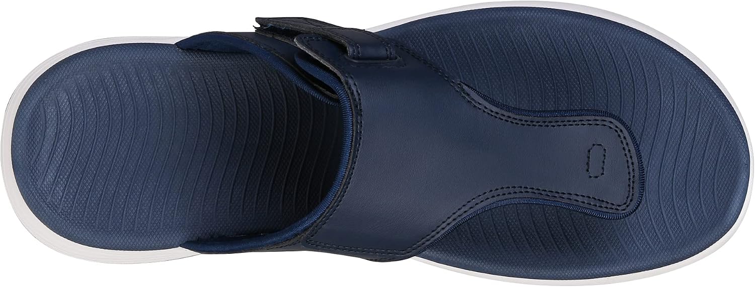 DREAM PAIRS Men's Arch Support Flip Flops Comfortable Soft Cushion Summer Beach Casual Indoor Outdoor Walking Thong Sandals