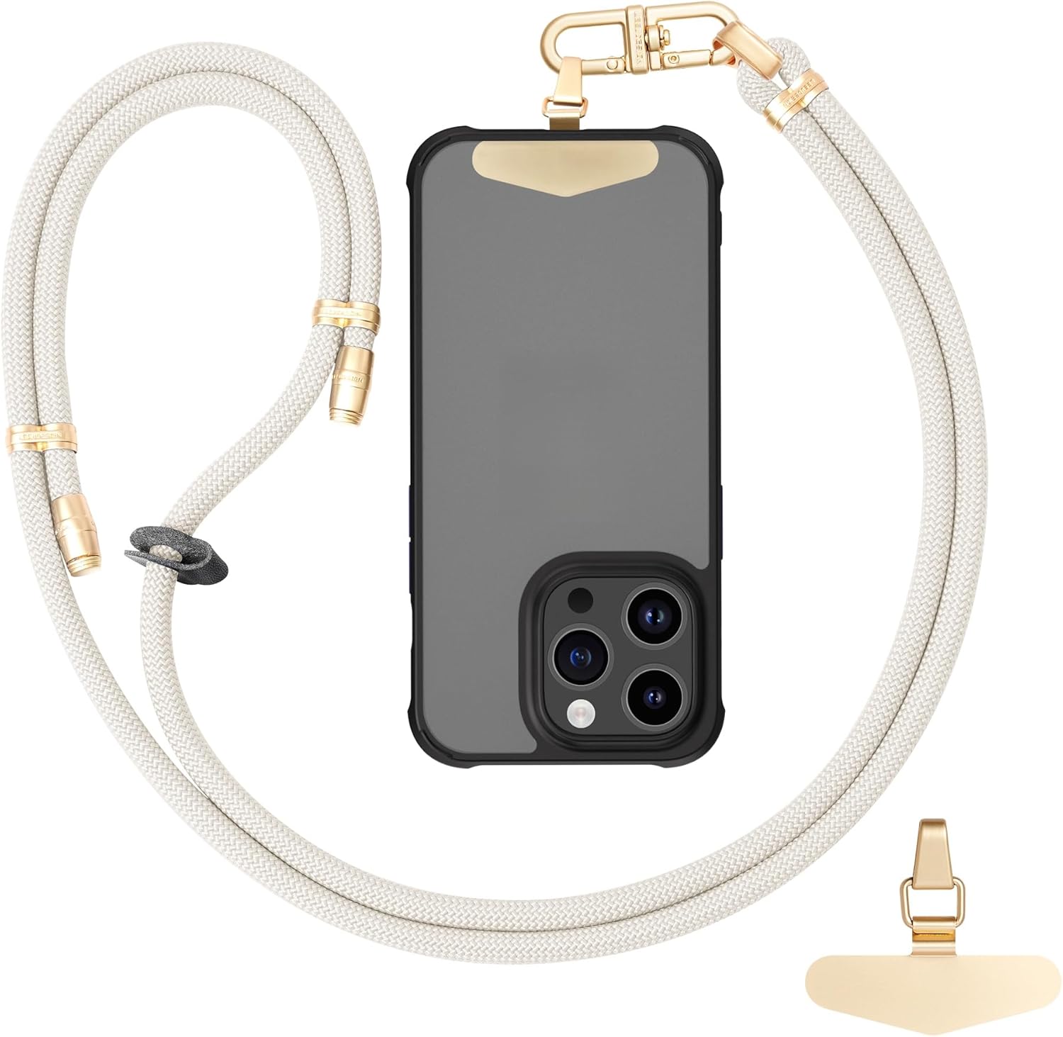 Long Pond Secure Adjustable Cell Phone Wrist Strap, Elastic Band for iPhone 16 Pro Max&Most Cellphones | Workout & Travel