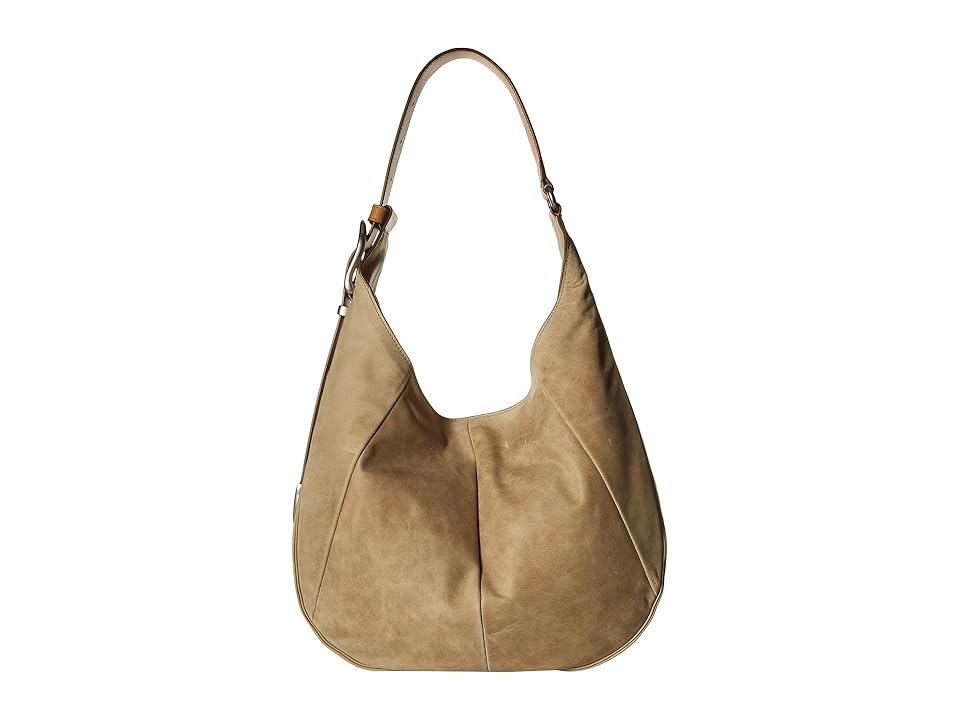 

Frye Jacqui Hobo (Sand Smooth Pull Up) Hobo Handbags