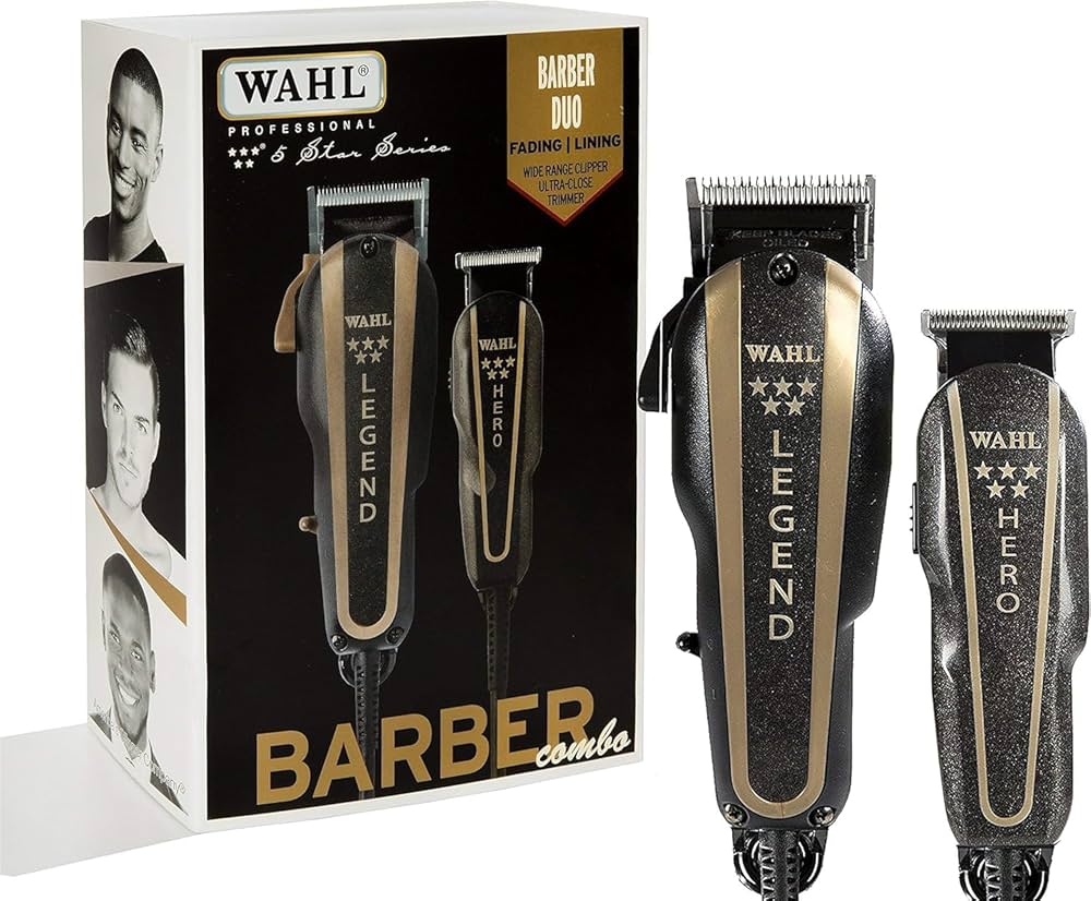 WAHL 5 Star &quot;Barber Combo&quot;  ウォールバリカン 理美容師様のみ販売】【限定品】5 Star コードレス・バーバー