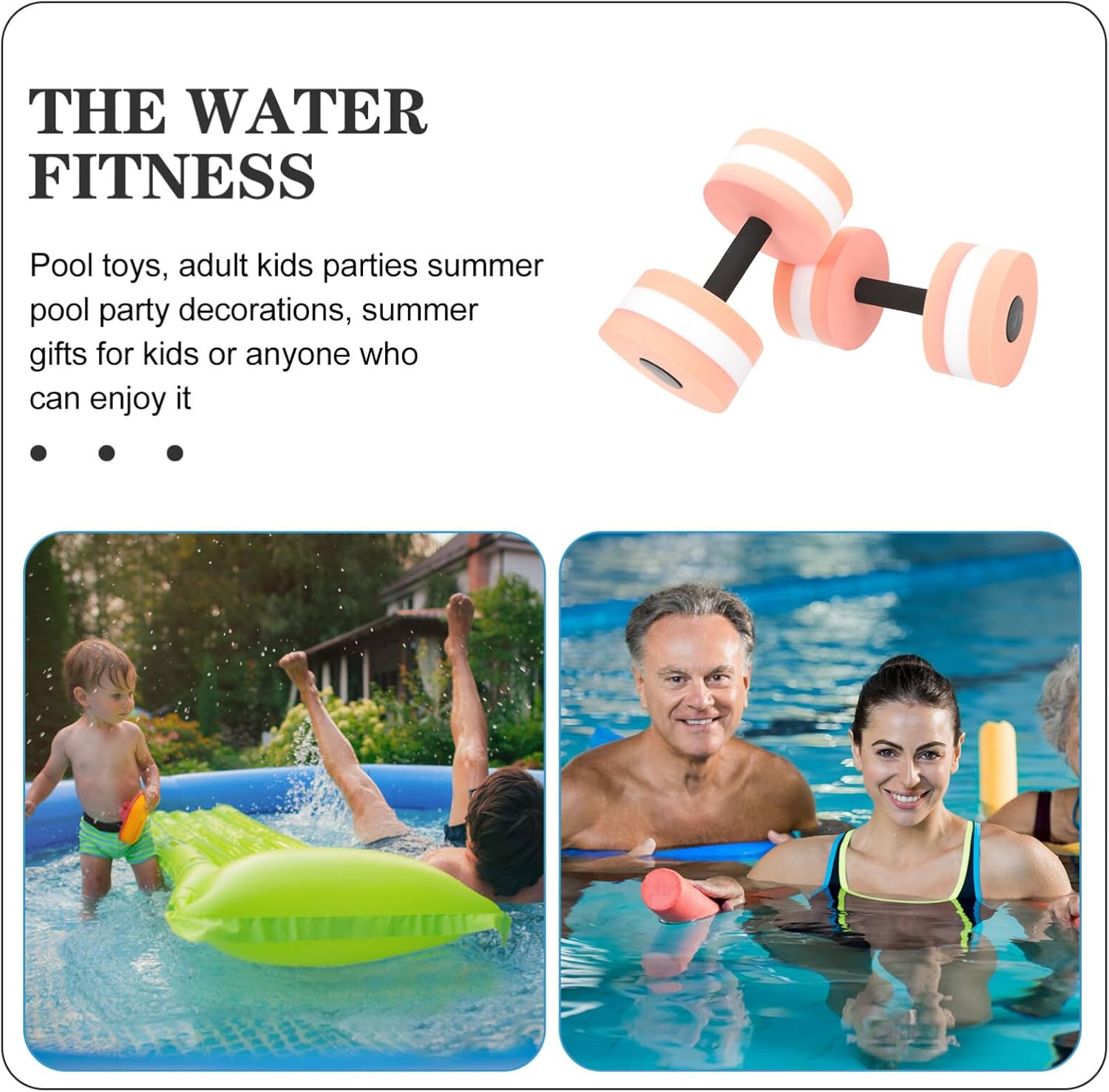 Pesas Para Ejercicios Acuu00e1ticos En El Agua Dispositivo De