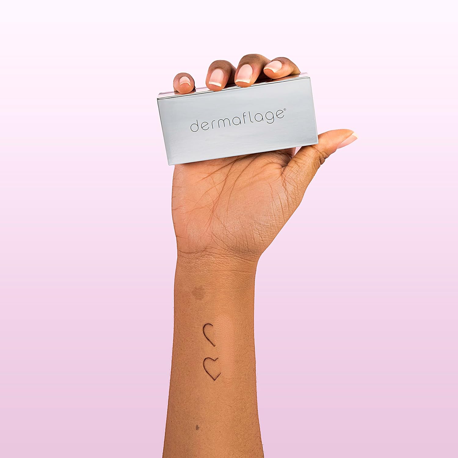 Dermaflage Tattoo Cover Up Makeup (Dark) - Bruise Full Coverage Concealer - Full Coverage Waterproof Concealer for Bruise, Scars & Acne - Smudge Proof Body Makeup Palette with 3 Pro SFX Shades + Brush - Image 5