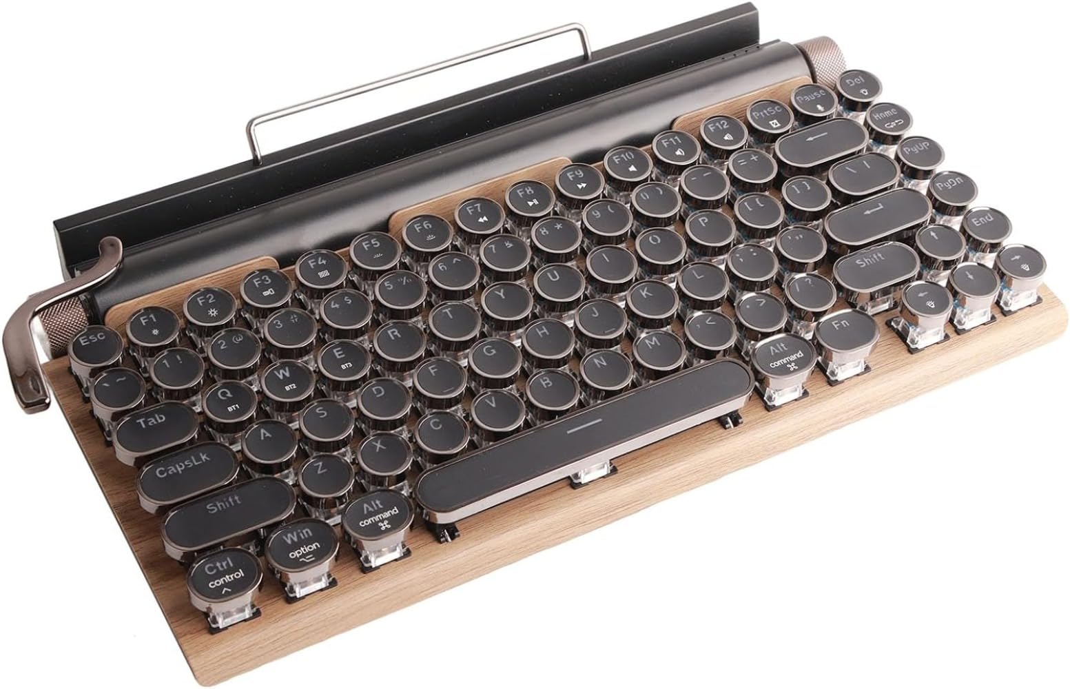 Amazon.co.jp: メカニカルキーボード レトロタイプライターメカニカル