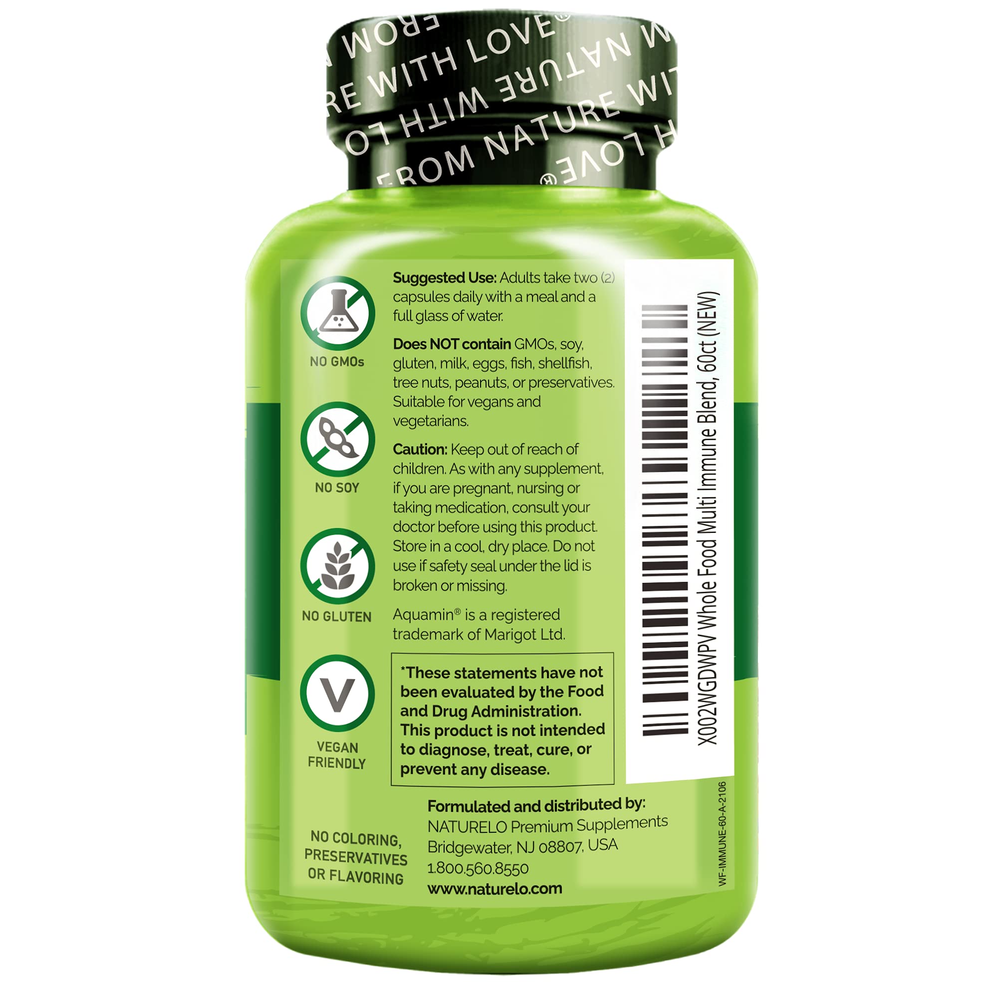 Whole Food Multivitamin + Immune Blend