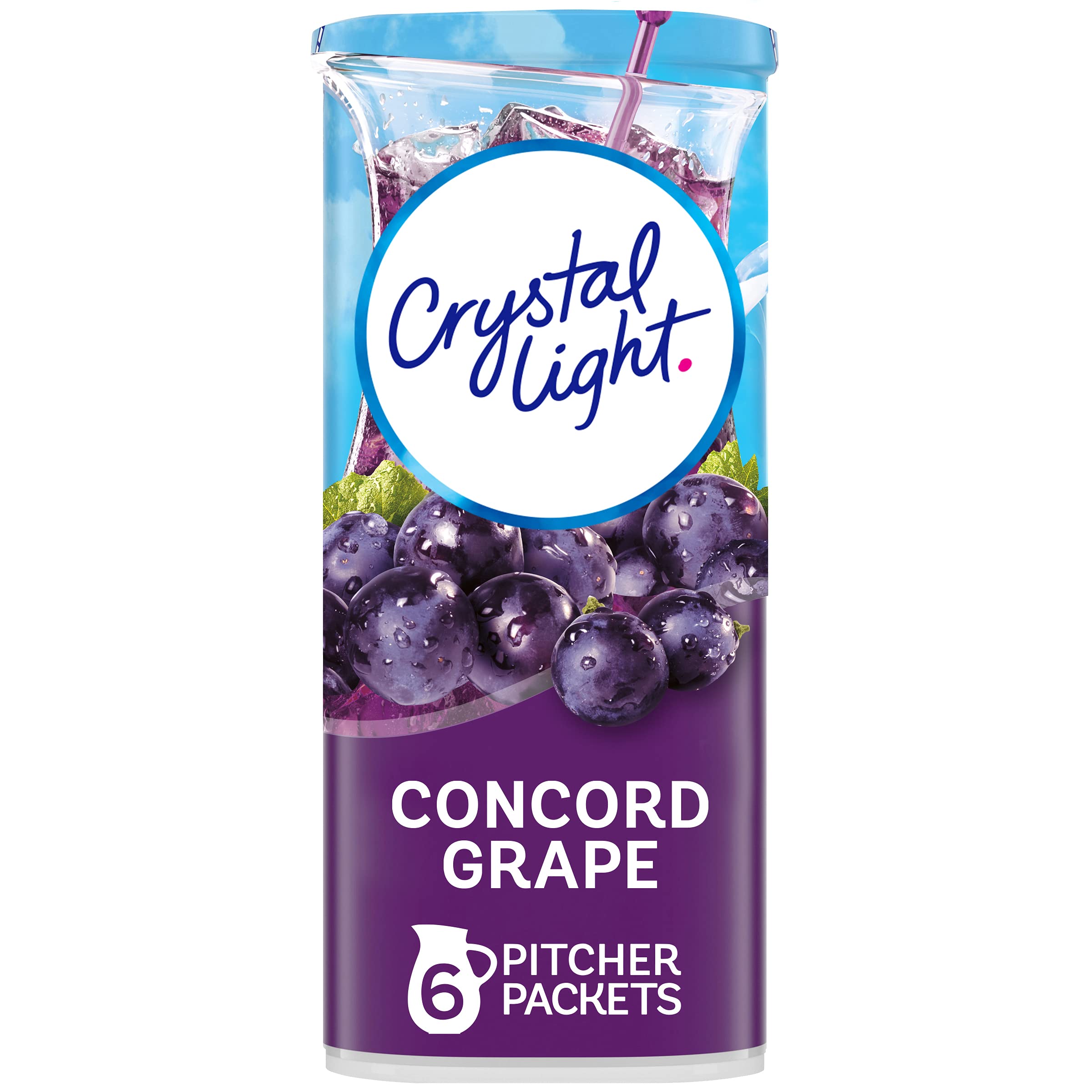 Buy Crystal Light SugarFree Concord Grape Low Calories Powdered Drink