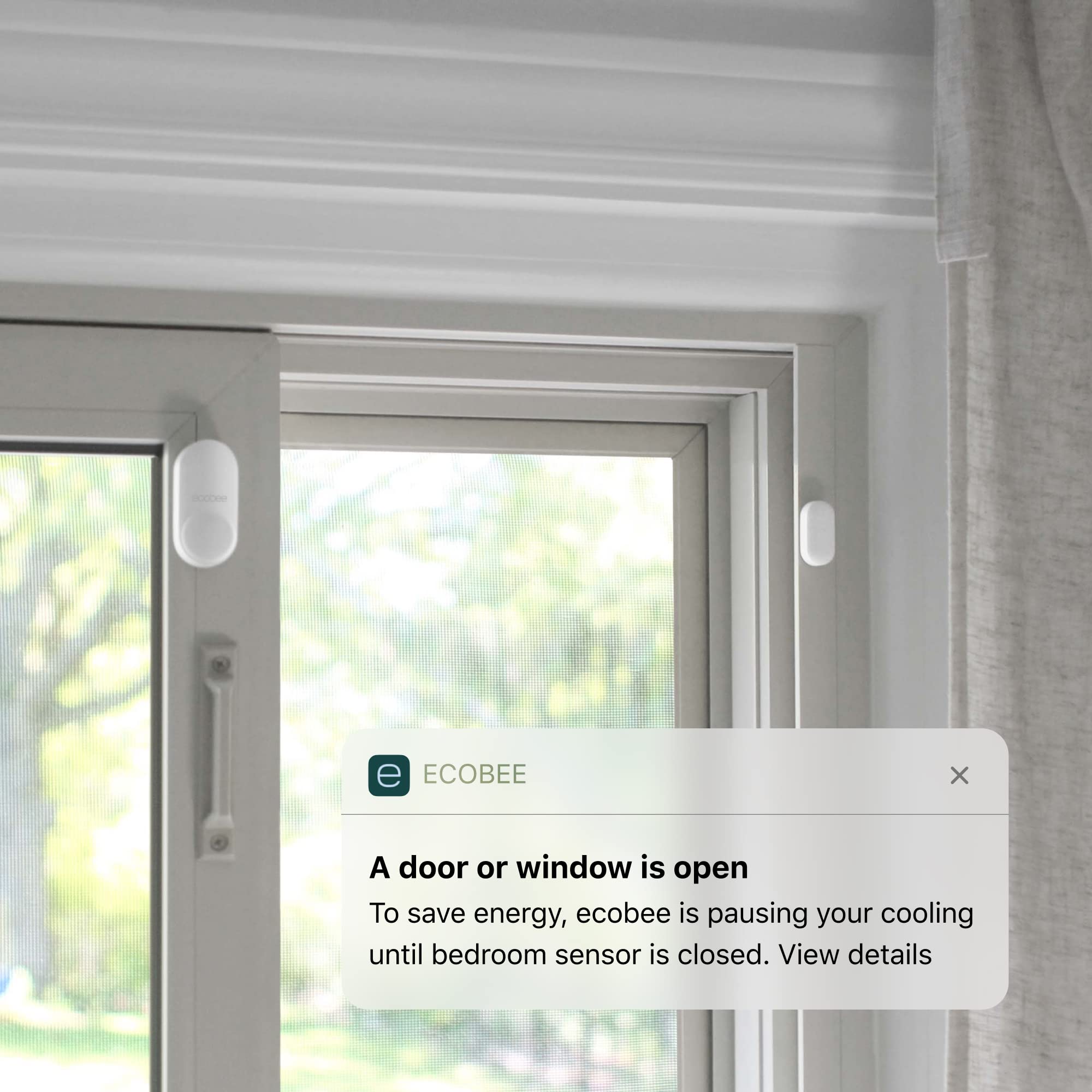 Ecobee Smart Sensor For Doors & Windows 2 Pack Wifi