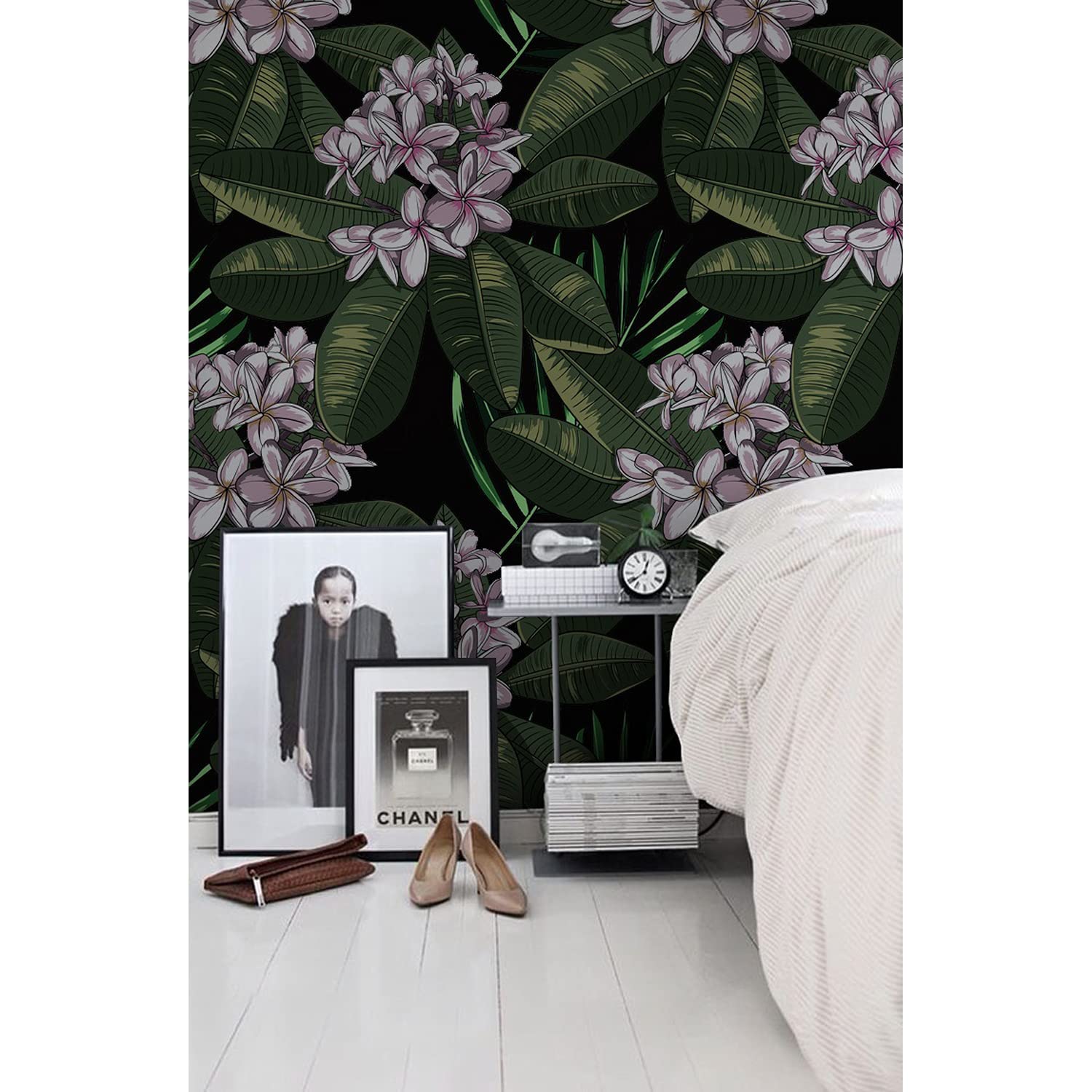 Papier peint meuble et mur 250x104cm pour masquer les imperfections de salon