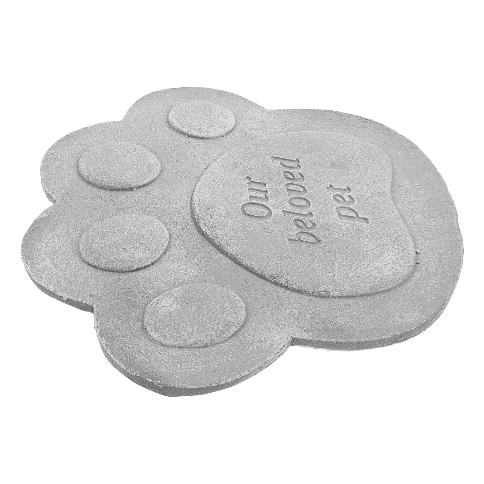 INOOMP de jardin en résine en forme de patte, ornement commémoratif pour