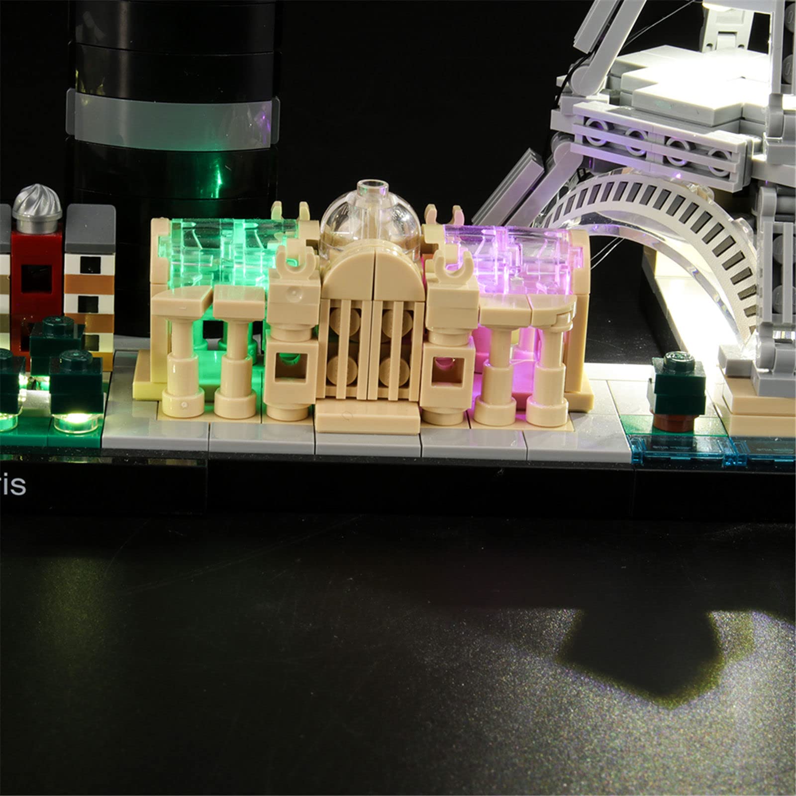 LIGHTAILING Kit Luci LED Per Lego 21044 Architecture Parigi – Illumina Il Tuo Modello, Alimentazione USB - 2