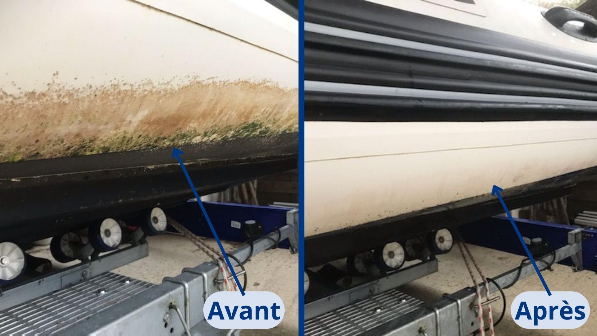 Spécial Carène 5L | Déjaunissant & Dérouillant Haute Performance | Élimine Coquillages, Algues et Traces de Rouille | Idéal Coque, INOX et Pont de Bateau - Fabriqué en France