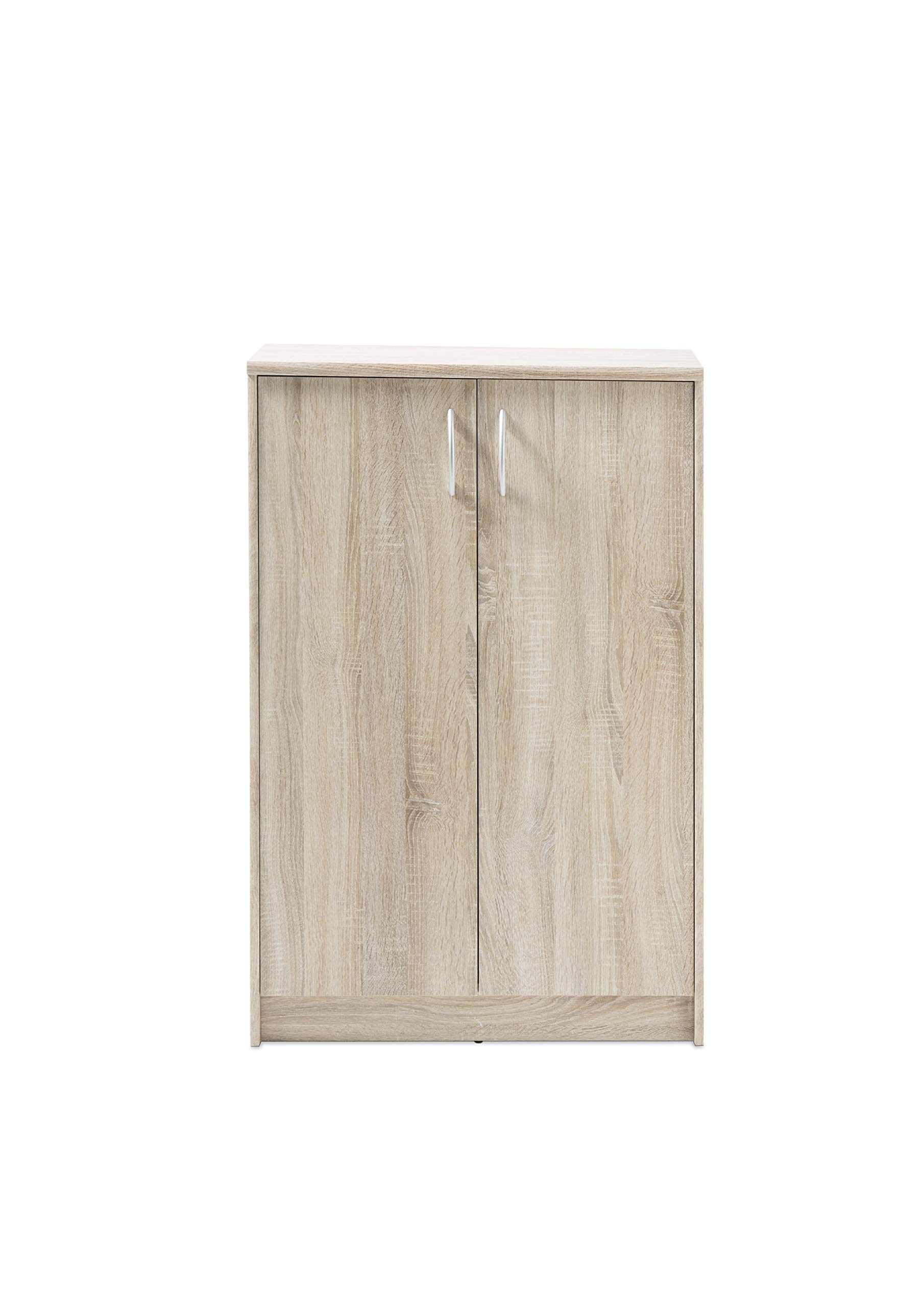 Stella Trading Kommode mit Einlegeböden – Eiche Sonoma Nachbildung, 74 x 112 x 35 cm