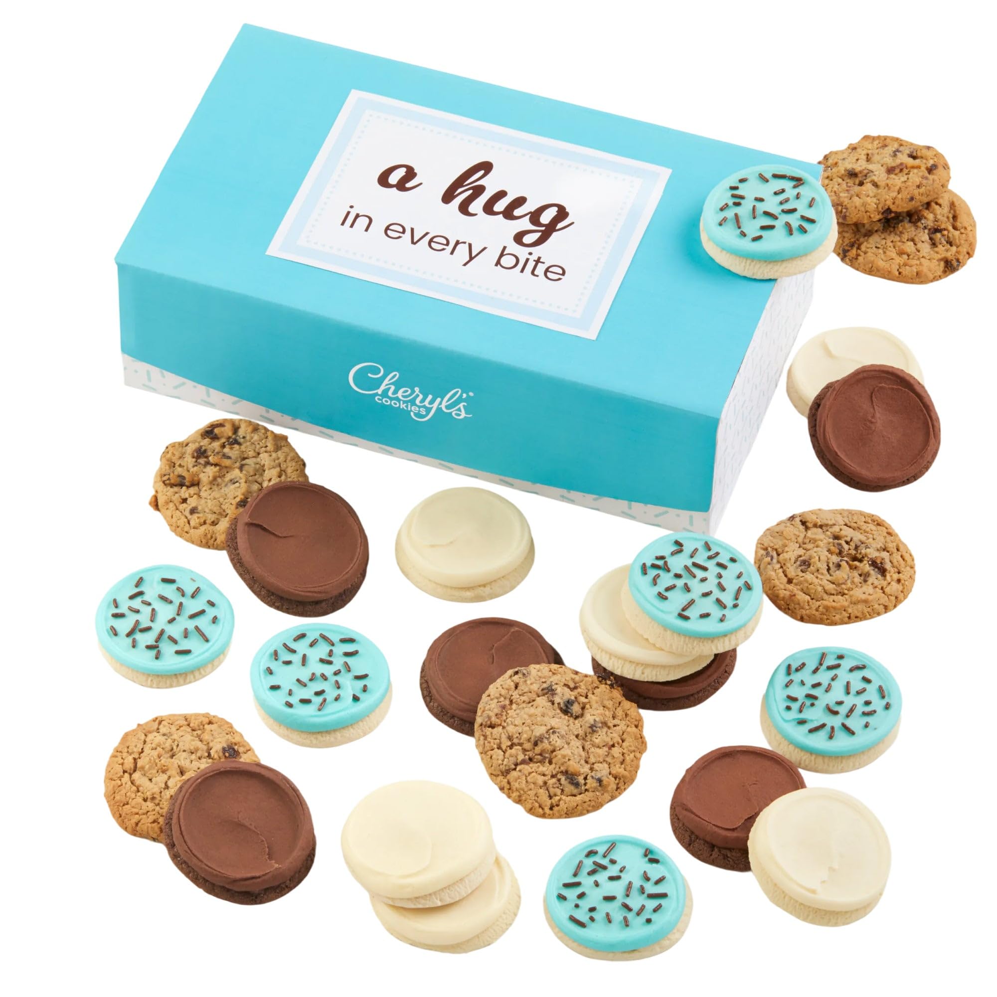 Amazon.com : Cheryl's Cookies® Hug in Every Bite Cookie Box, 24