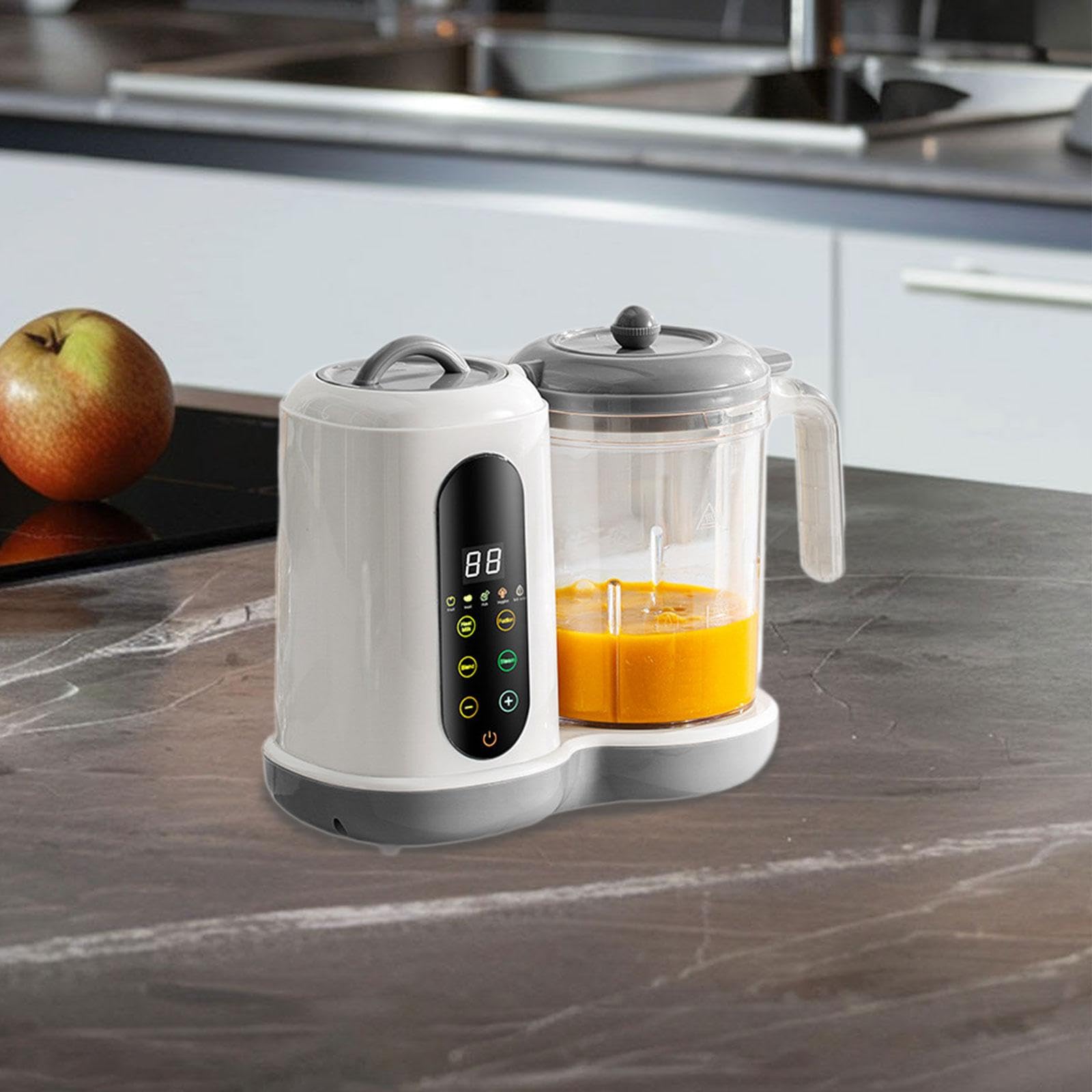 perfeclan Robot culinaire pour bébé, cuisson automatique, broyage, multifonctionnel, robuste, mixeur de purée, robot culinaire pour bébés, nourrissons,