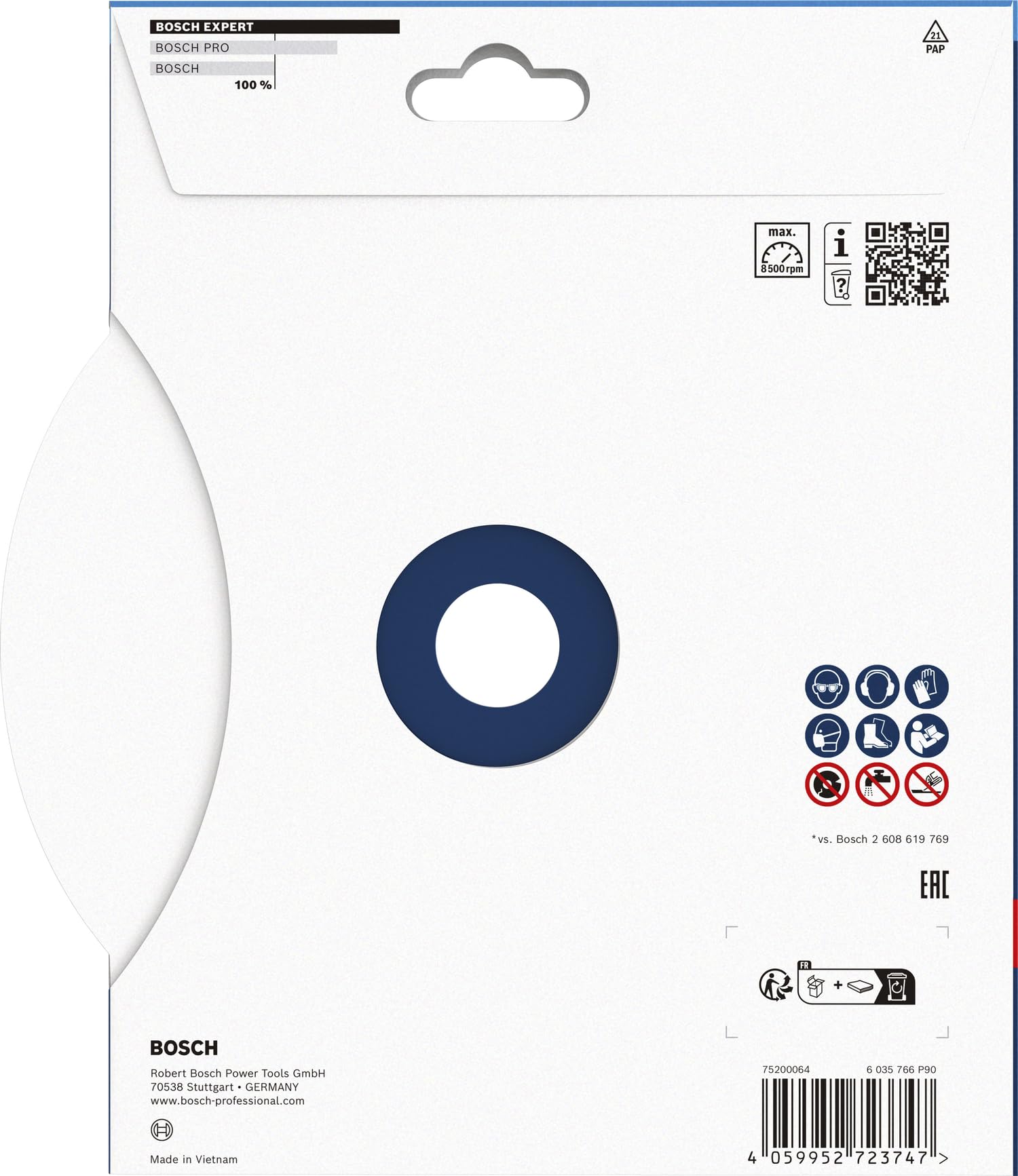 Bosch Disco de corte con diamante EXPERT Metal, Ø 22,23 mm