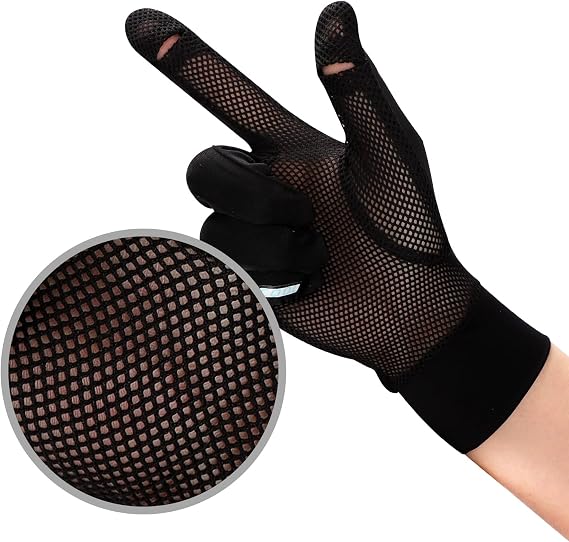 Greenery-GRE Summer UV Sun Protection Gloves for Women Fingerless Touchscreen Gloves UPF 50+ Full Finger Gloves for Driving Fishing Golf