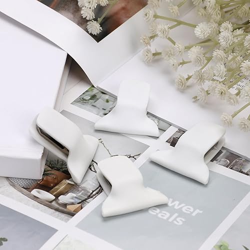 Miniatura 3 de NQEUEPN 4 clips de edredón para edredón en el interior, sujetadores de manta de metal de espuma de sujeción fuerte, clips de funda de edredón para