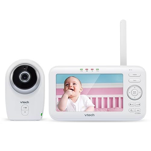 Miniatura 9 de VTech VM351 Monitor de video para bebés con lente óptica gran angular intercambiable y lente óptica estándar