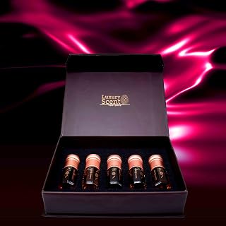 DARK MUSK PERFUME OIL COLLECTION SET BY LUXURY SCENT WITH GIFT BOX MUSKY PREMIUM QUALITY ORIENTAL SCENT